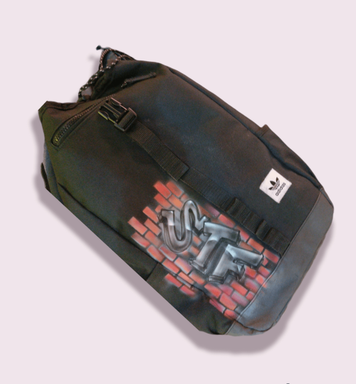 Adidas Bag Airbrush Design