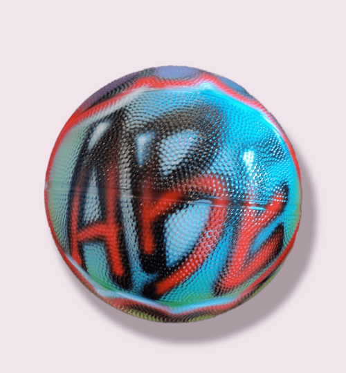 Airbrush Basketballs