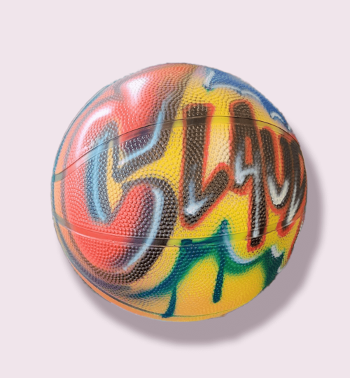 Airbrush Basketballs