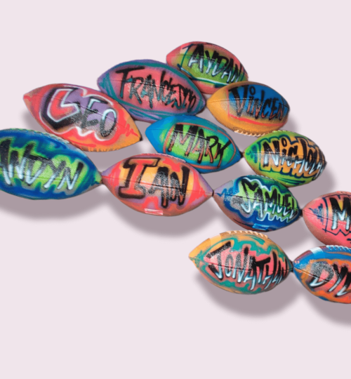 Airbrush Basketballs