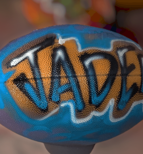 Airbrush Basketballs