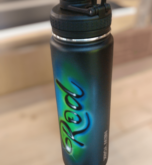 Painted Water Bottles