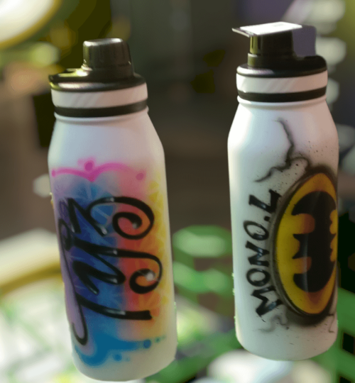 Painted Water Botles