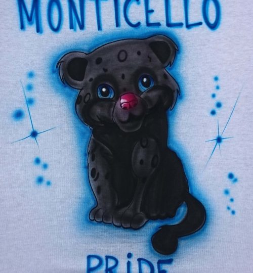 Panther Airbrush Art