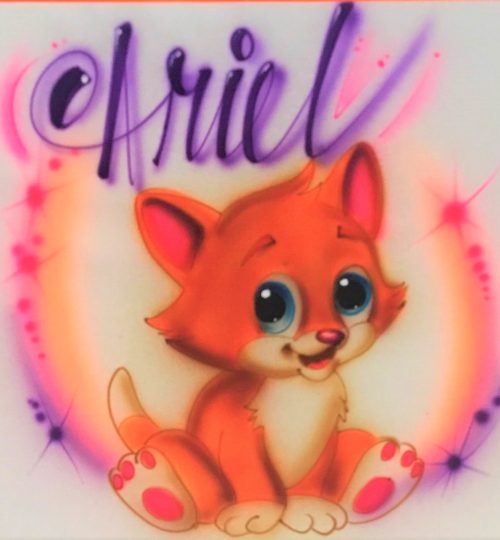 Cat Airbrush Art