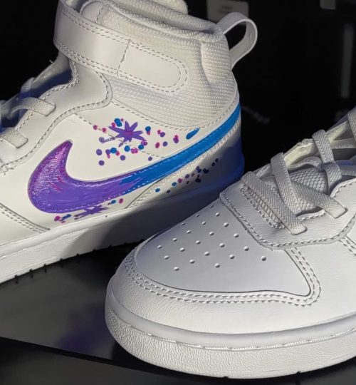 Painted Design Shoes