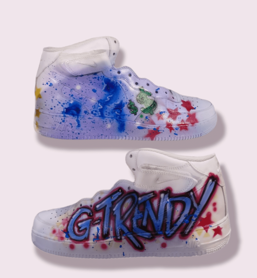 Custom Painted Nike Sneakers