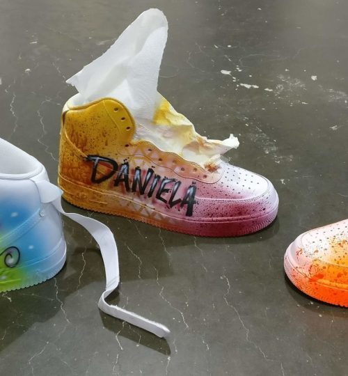 Nike Painted Name Design