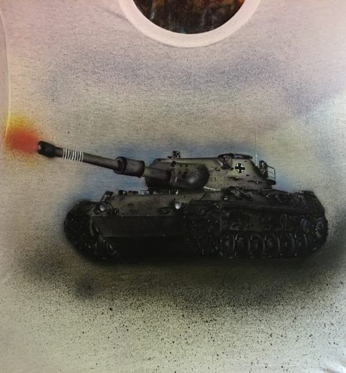 Tank Airbrush Art