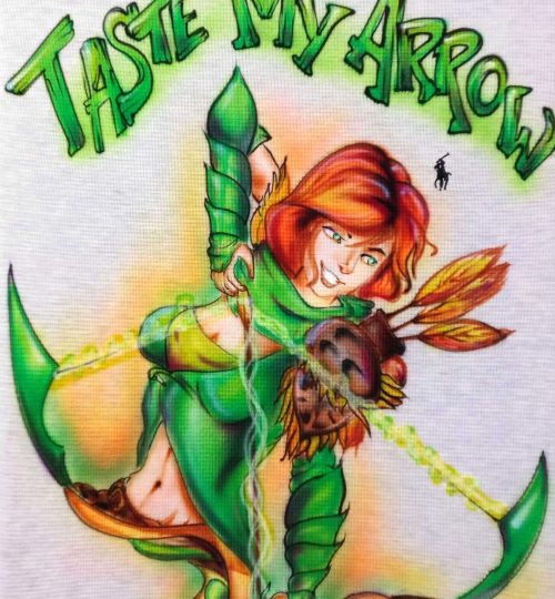 Windranger Airbrush Art